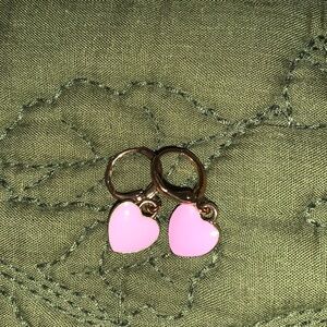 Heart shaped earrings